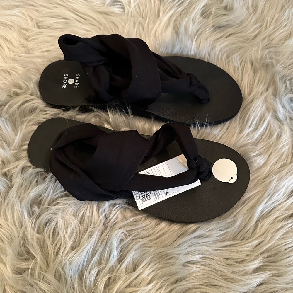 Shade & Shore boho bohemian sandals size 7 NWT - Picture 2 of 7
